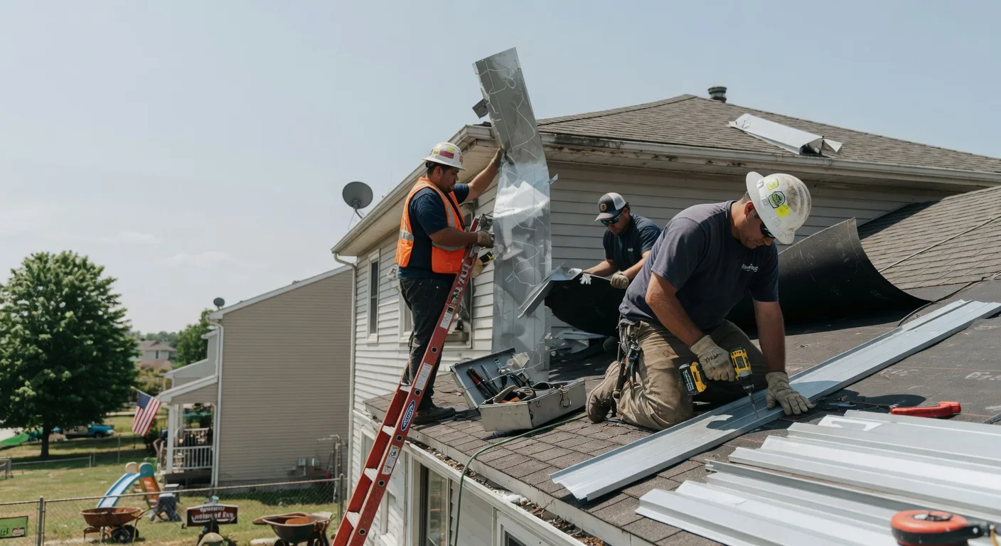 Metal Roofing Installation in Enloe, TX near me